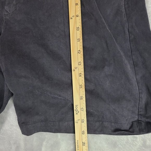 Tommy Bahama Flying‎ Fishbone Men’s Black Shorts Size 38 Silk Blend - Picture 4 of 9